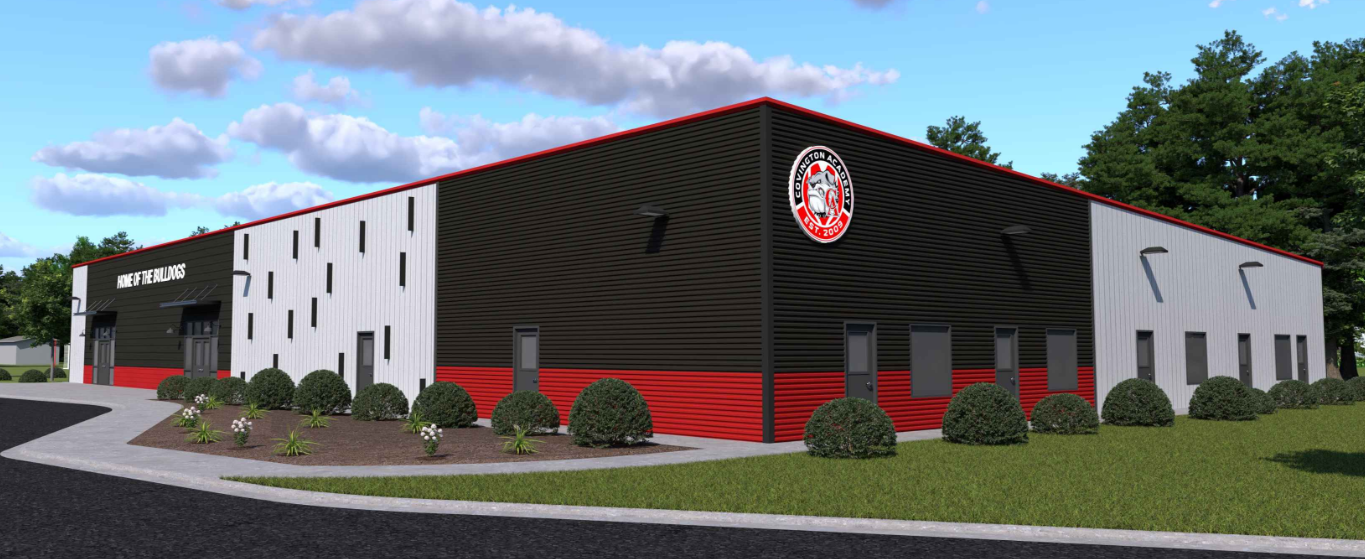 Covington Academy 3d design Render